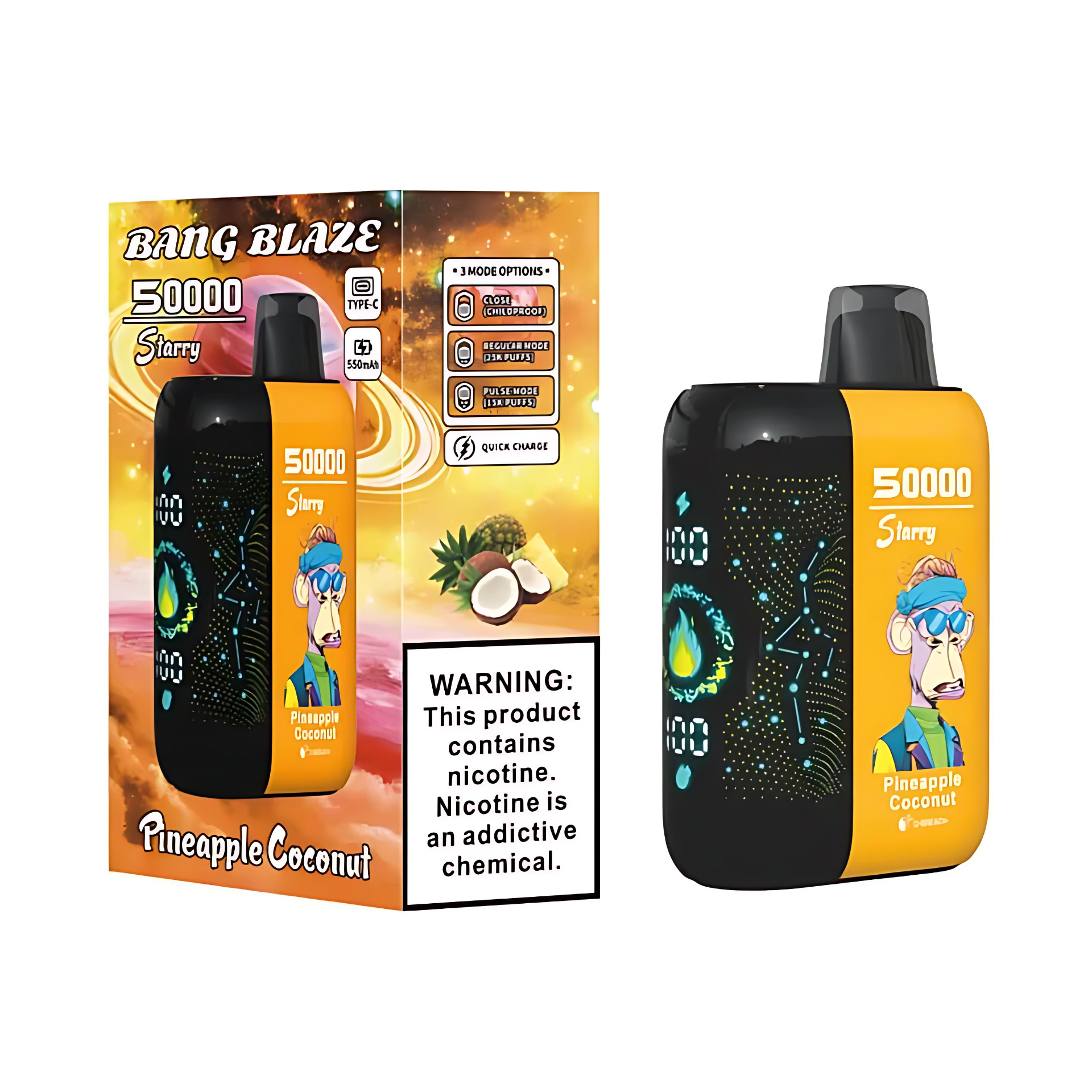 Bang Blaze Starry 50K 拋棄式:星空規格新品