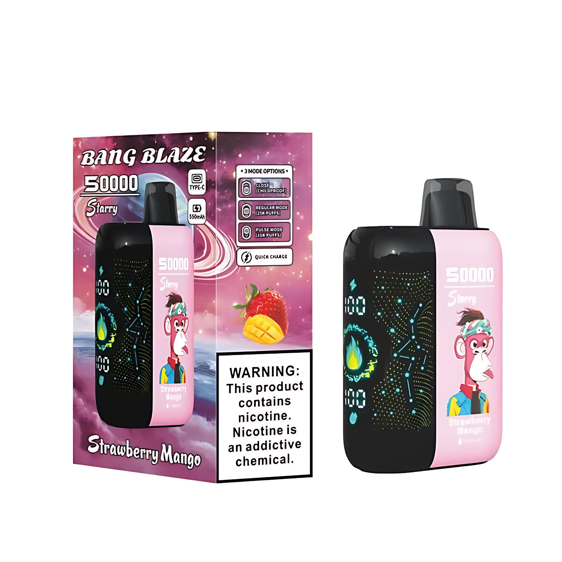 Bang Blaze Starry 50K 拋棄式:星空規格新品