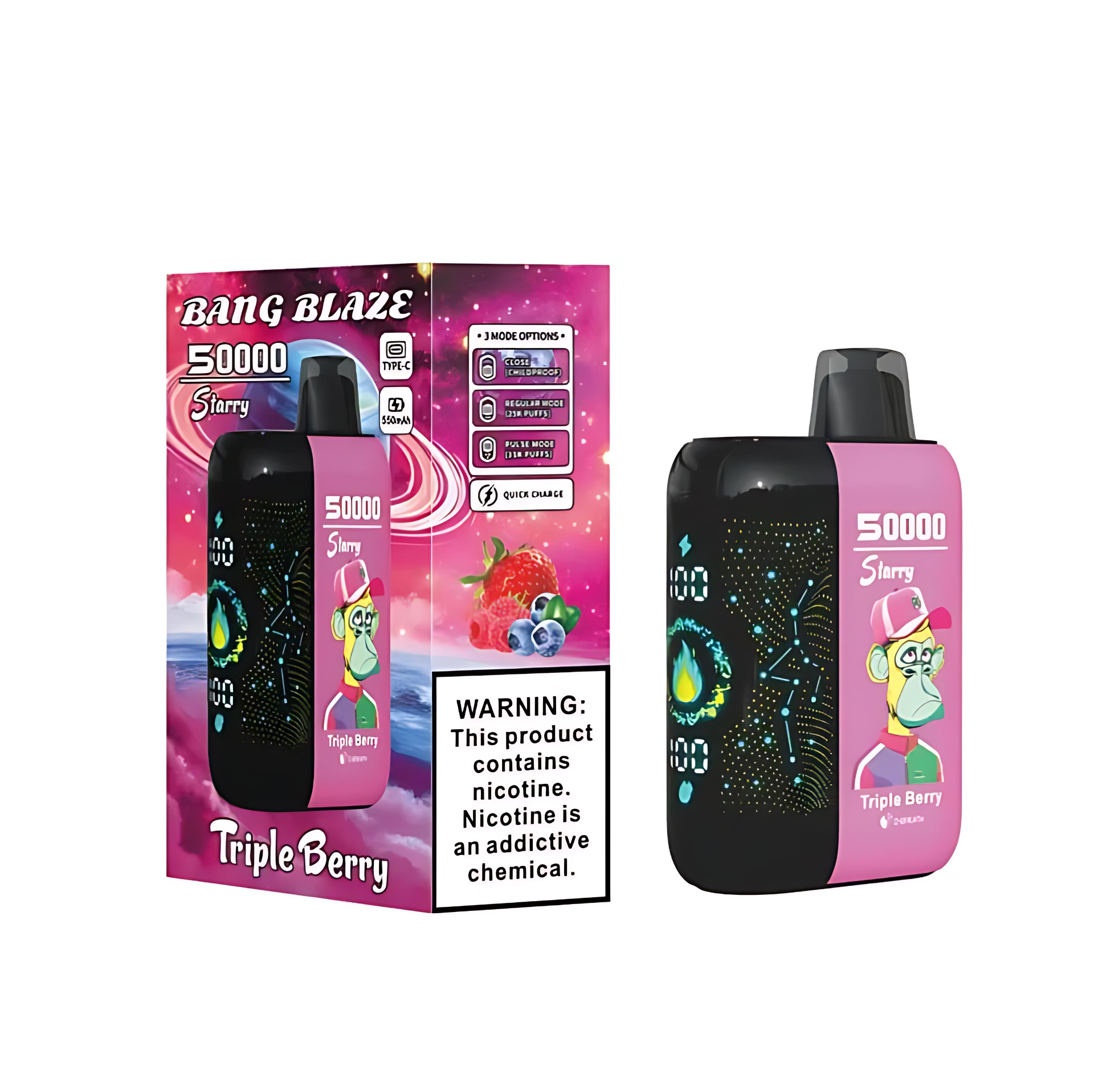 Bang Blaze Starry 50K 拋棄式:星空規格新品