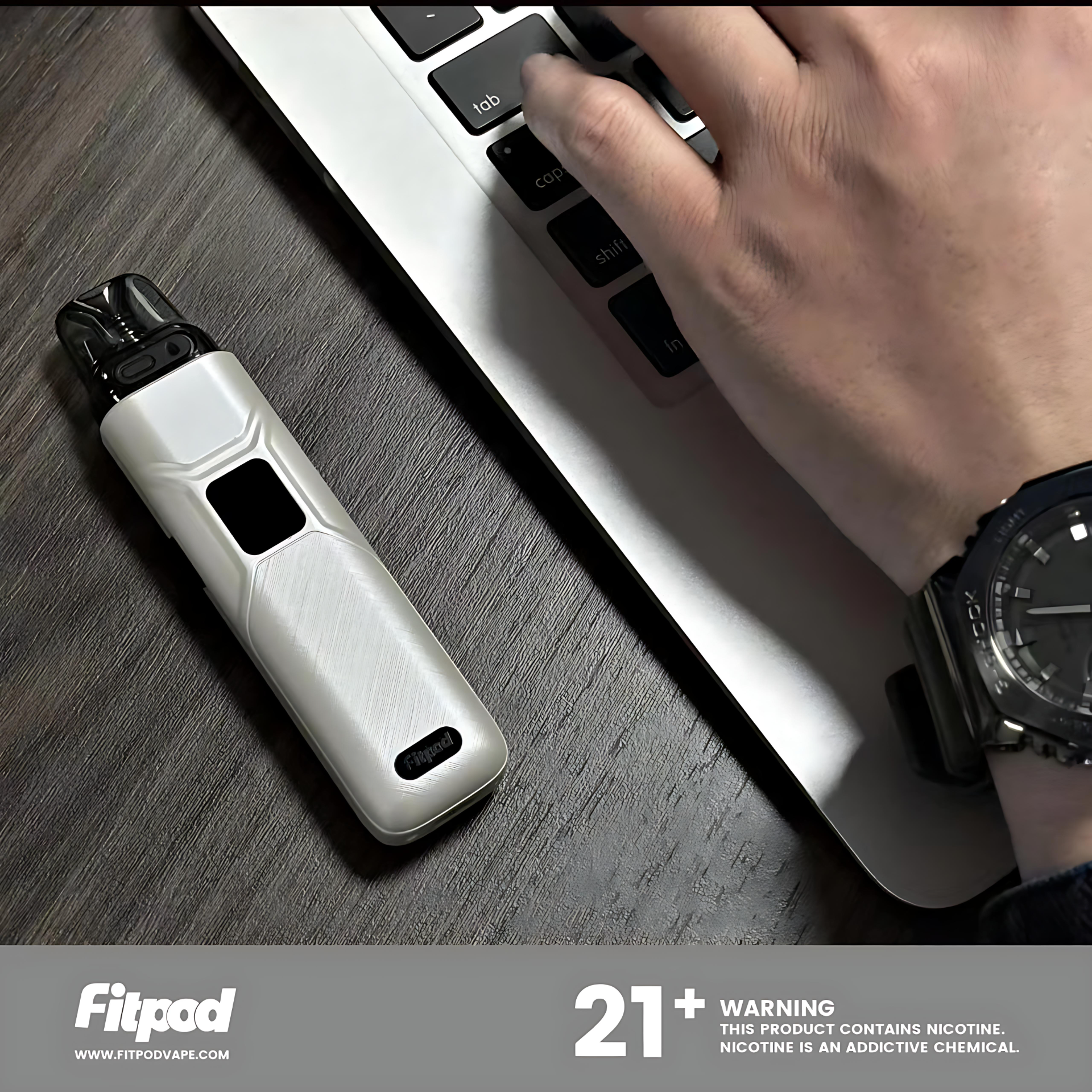 FITPOD O‑SHADOW SE 30W 高性能可調功率註油主機 支援小蠻牛彈倉與OLED螢幕
