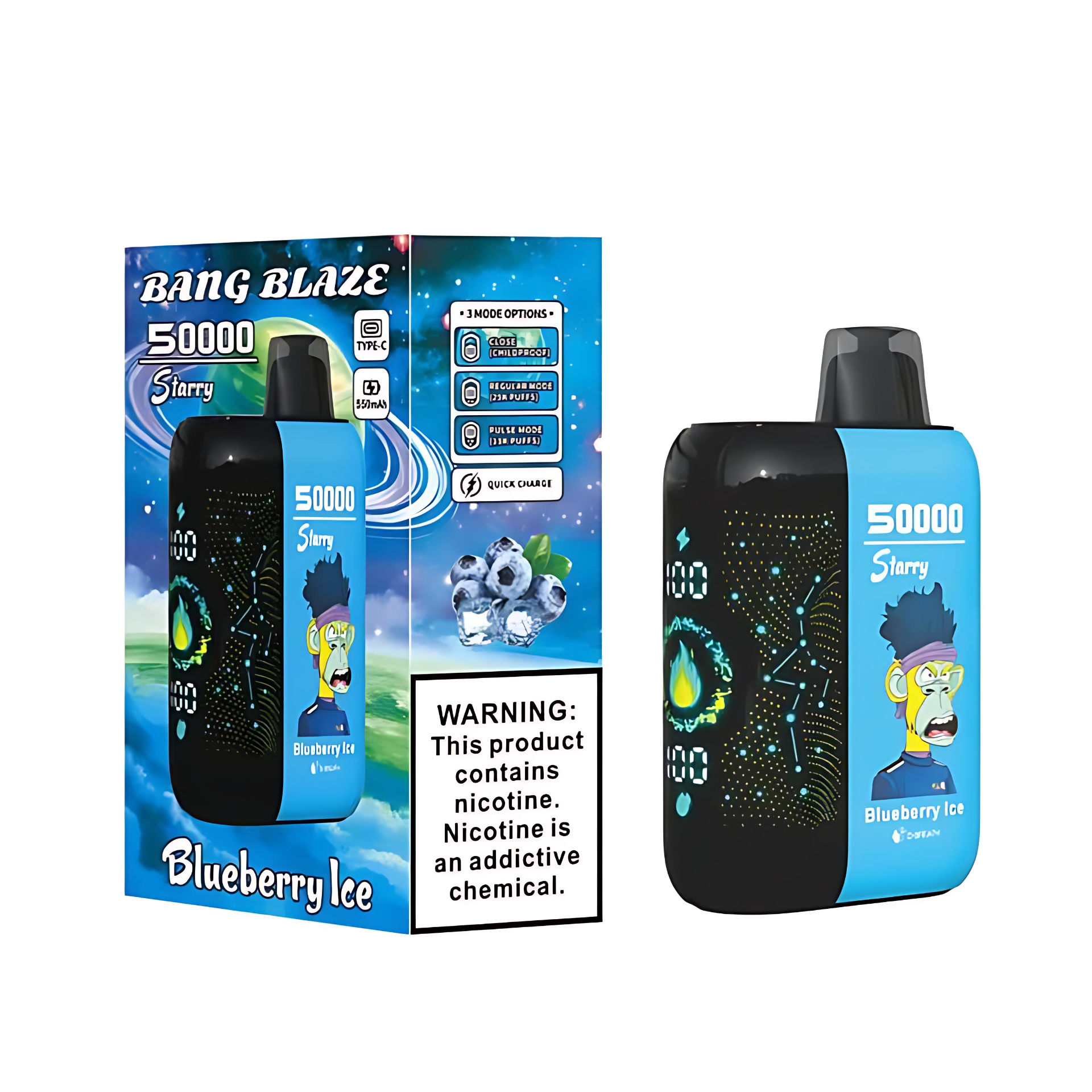 Bang Blaze Starry 50K 拋棄式:星空規格新品