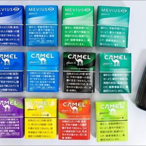 日本七星與 Camel 加熱煙 Ploom Aura加熱煙主機專用煙彈
