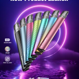 Meha主機 魅嗨一代煙桿 三檔功率切換 Type C快充 多款煙彈兼容